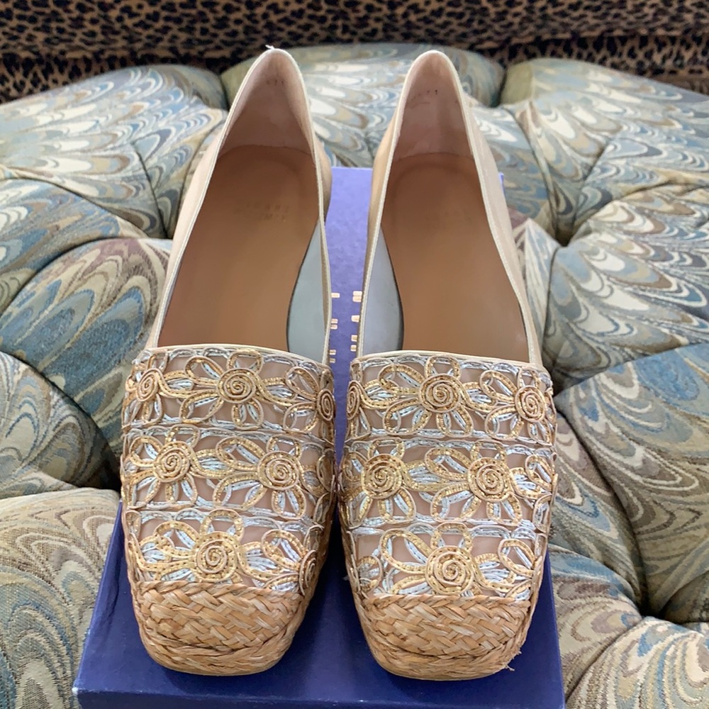 Stuart Weitzman Blossom Gold Laniard 8N